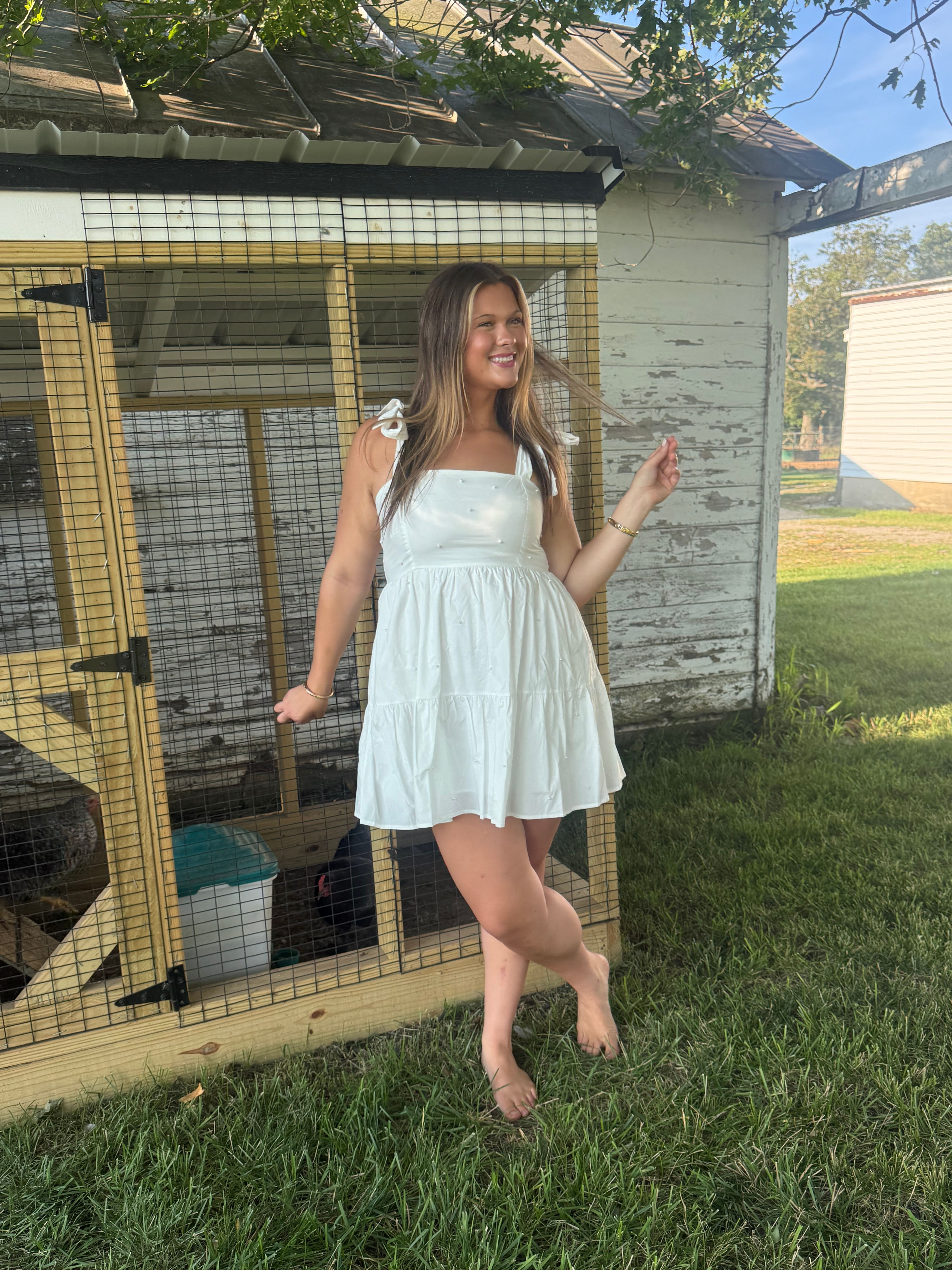 The Pretty In Pearls Dress