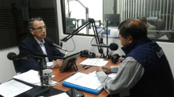 Quito, entrevista radio Onda Azul