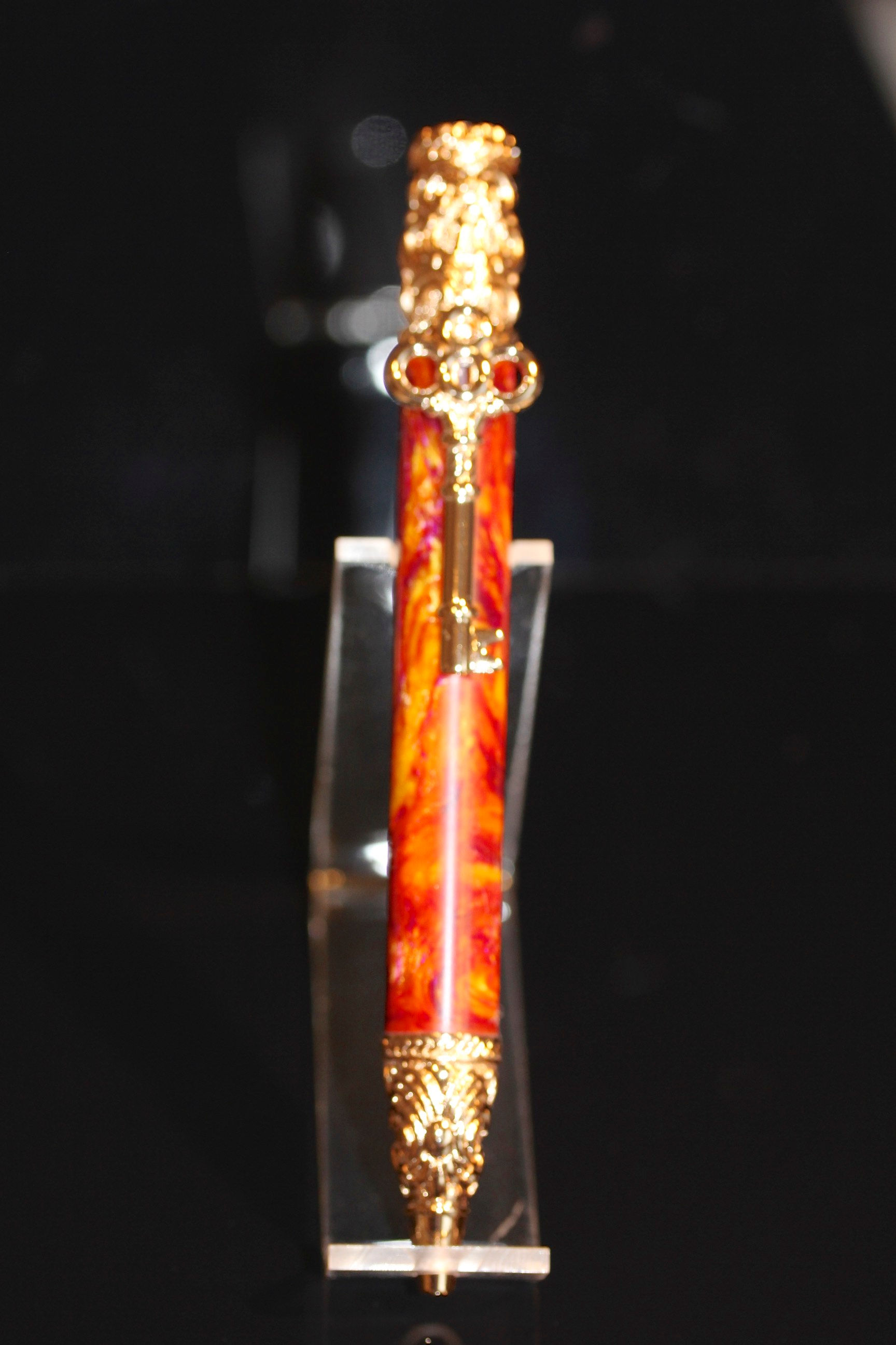 Skeleton Key Twist Pen in Texas Sunset Acrylic
