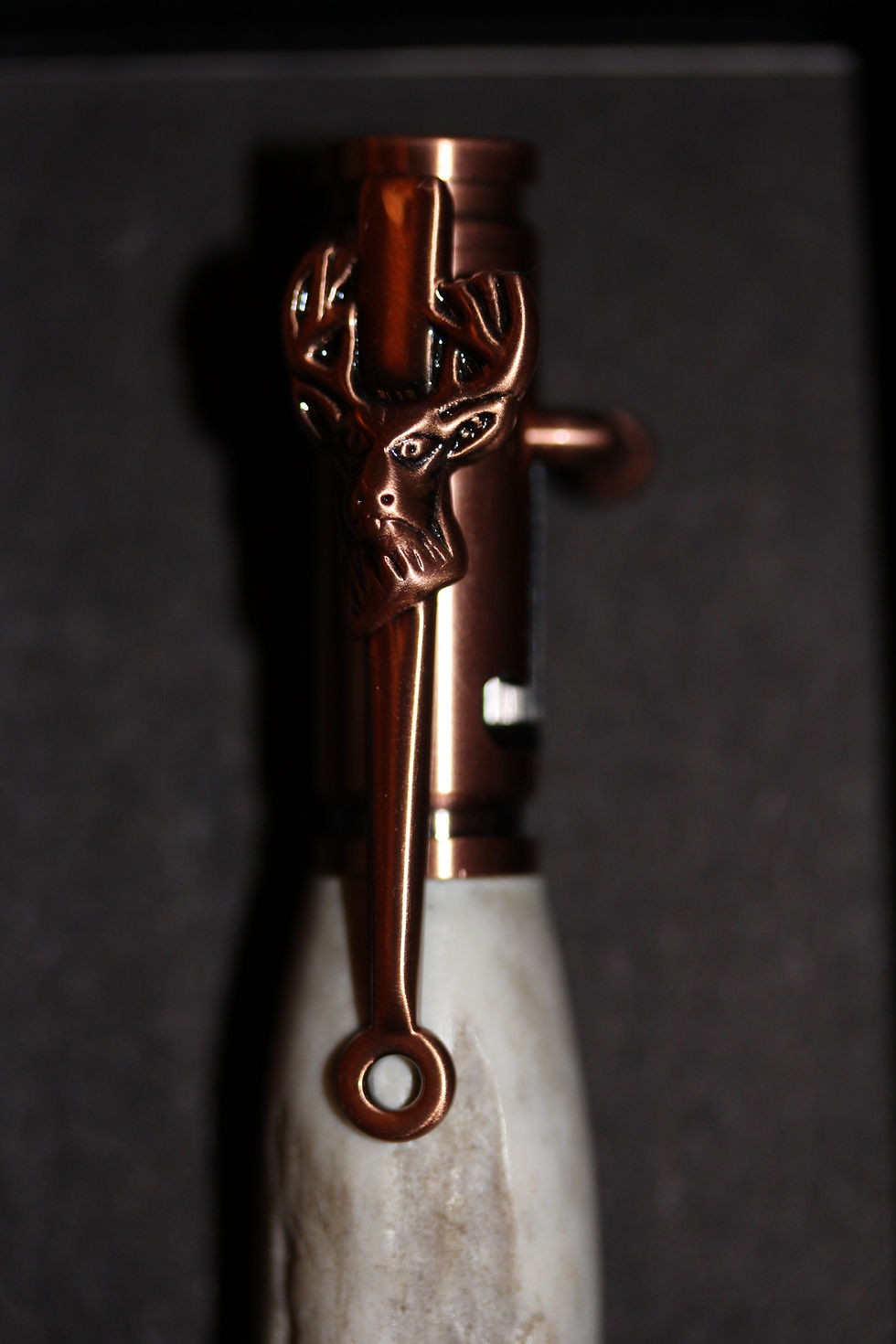 Thumbnail: Deer Hunter Bullet Pen in Deer Antler