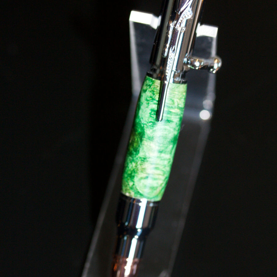 Mayan Twist Pen in Pink Ivory Wood