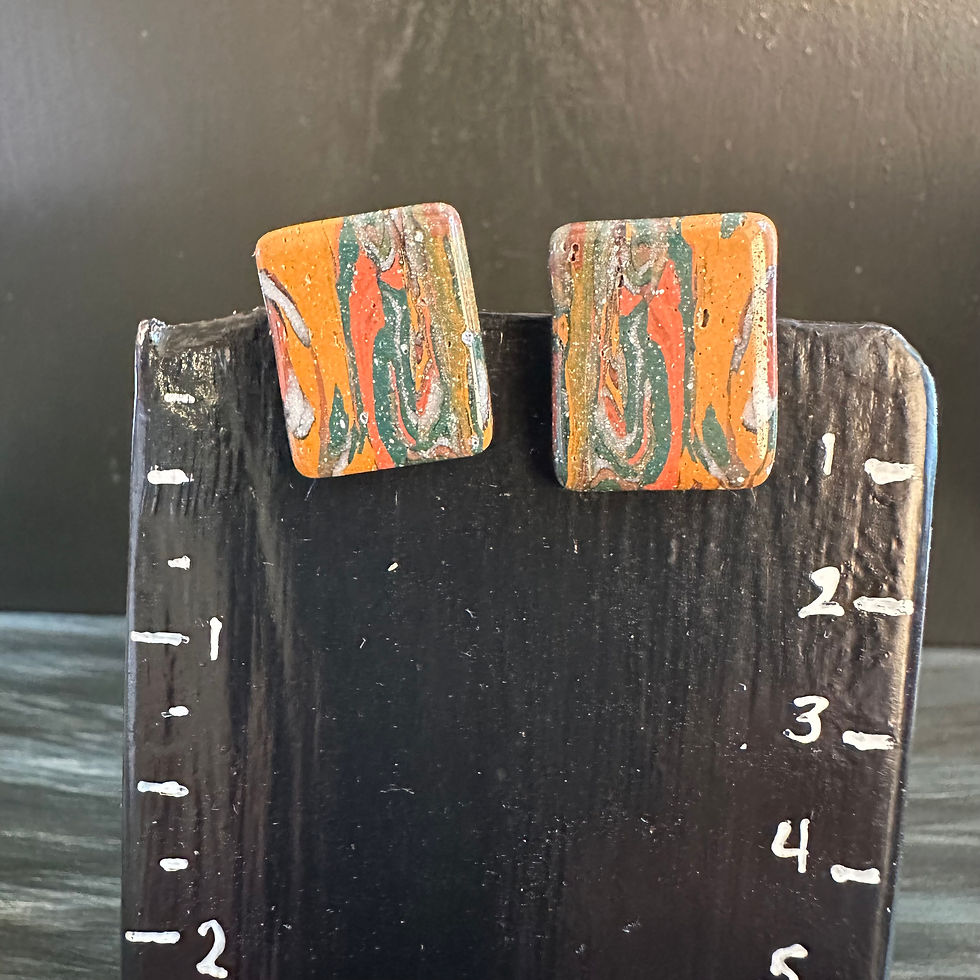 Thumbnail: Red Rocks Stud Earrings #1