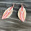 Thumbnail: Moonrise Collection - Colored Porcelain “Feather” Earrings