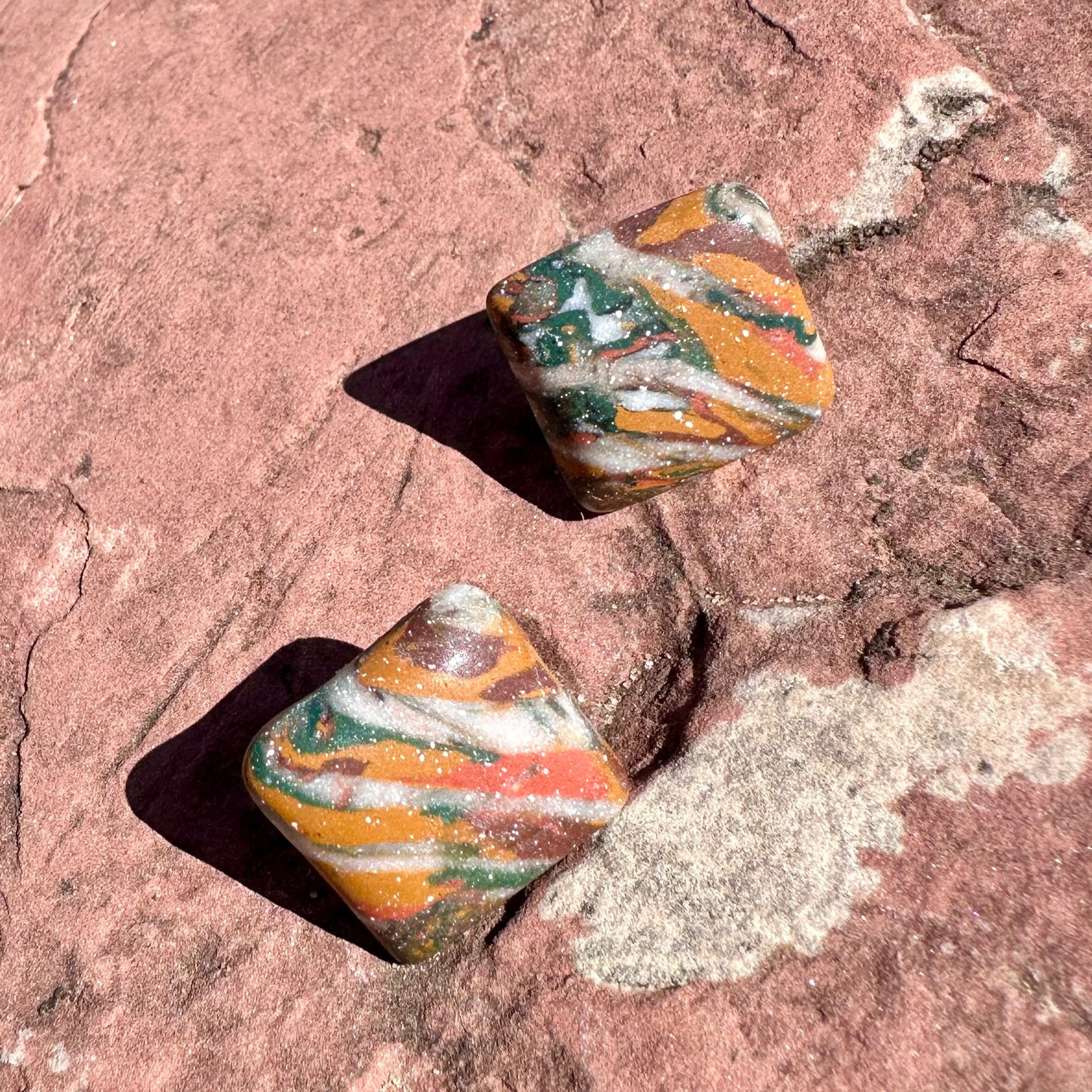 Red Rocks Stud Earrings #3