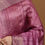 Thumbnail: Regal Desi Tussar Silk Saree in Magenta and Royal Purple