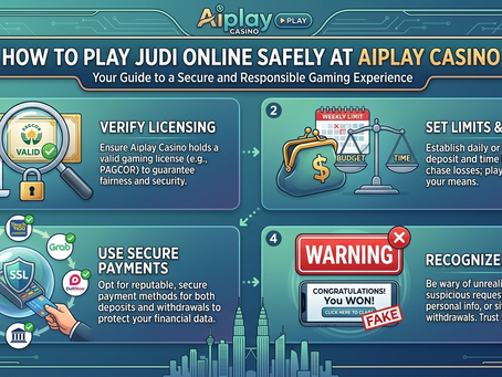 How to Play Judi Online Safely at Aiplay Casino