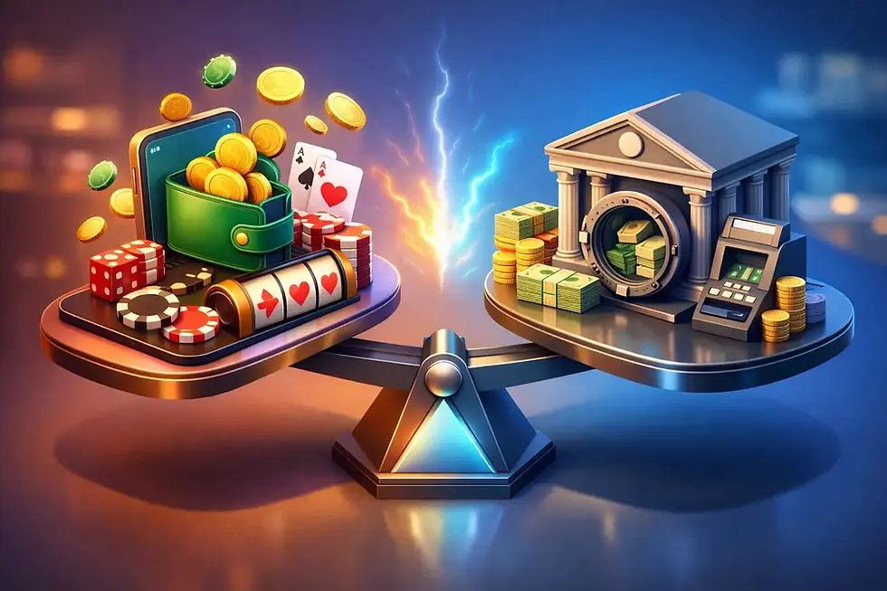 eWallet Casino Versus Bank Transfer: Which Wins?