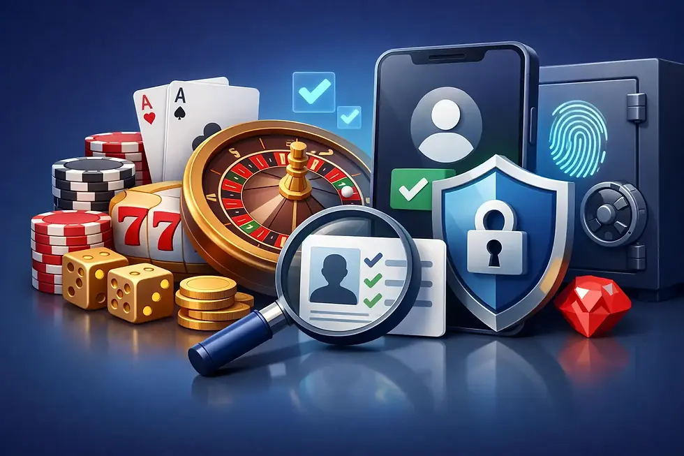 Secure Casino Account Verification Done Right
