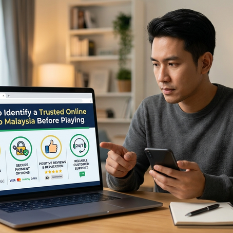 How to Identify a Trusted Online Casino Malaysia Before Playing