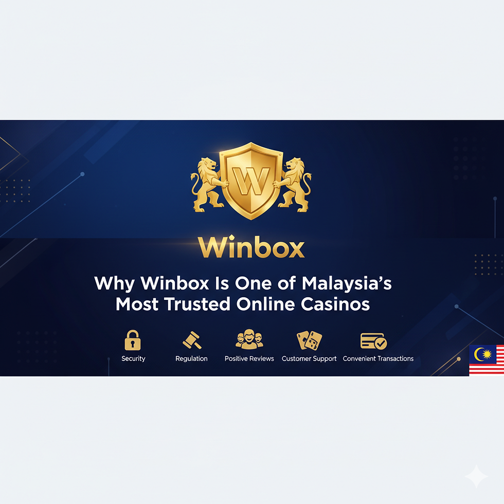 Why Winbox Is One of Malaysia’s Most Trusted Online Casinos
