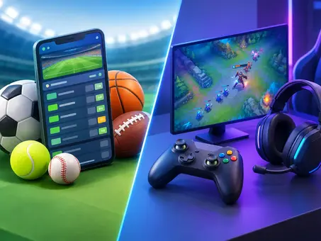Sportsbook vs Esports Betting: Key Differences