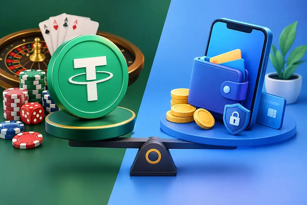 USDT Gambling Versus Ewallets: Which Is Better?