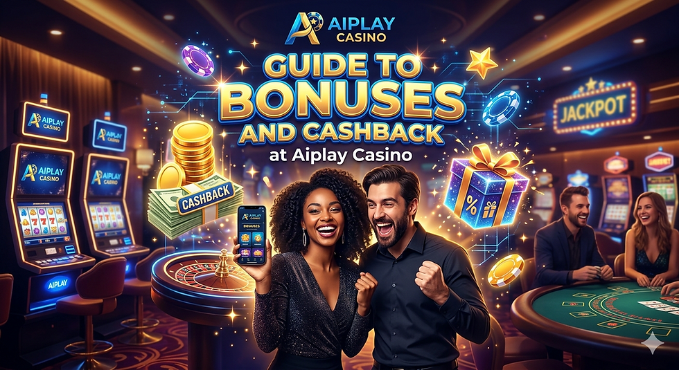 Your Comprehensive Guide to Casino Bonuses and Cashback at Aiplay Casino
