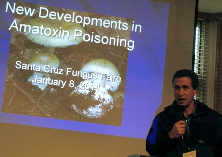 37th Santa Cruz Fungus Fair talk. Photo by Hugh Smith