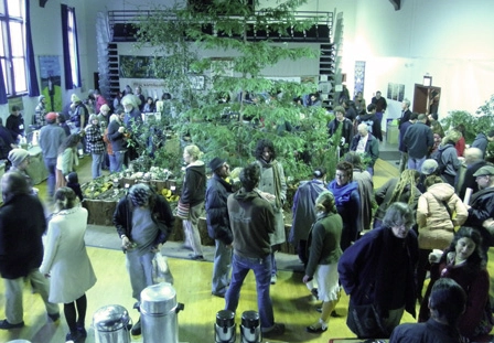 Fungi Forest at the 37th Santa Cruz Fungus Fair. Photo by Hugh Smith