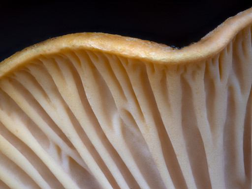 Cantharellus californicus ridges. Copyright Alan Rockefeller (from mushroomobserver.org)