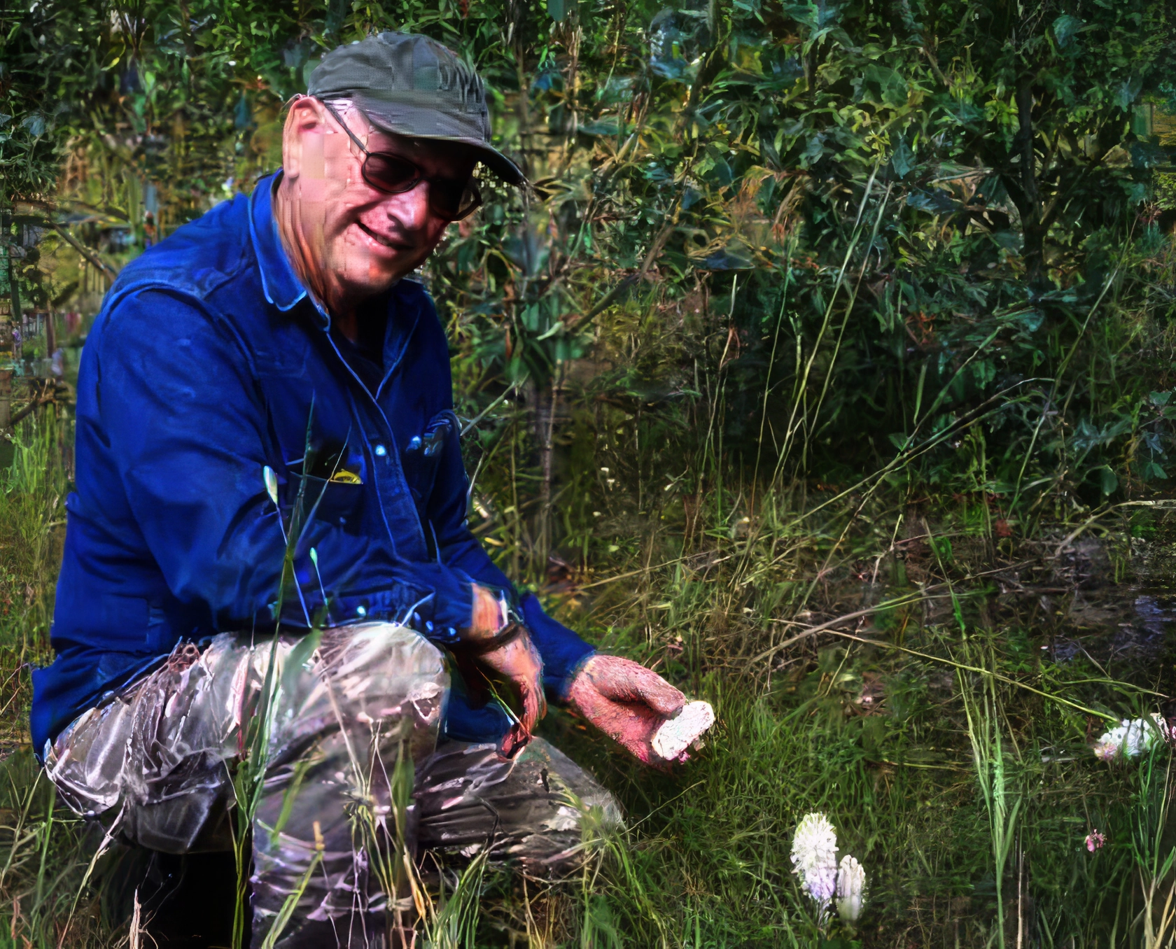 Some of us found a field full of Shaggy Manes (Coprinus comatus). And huge ones!!