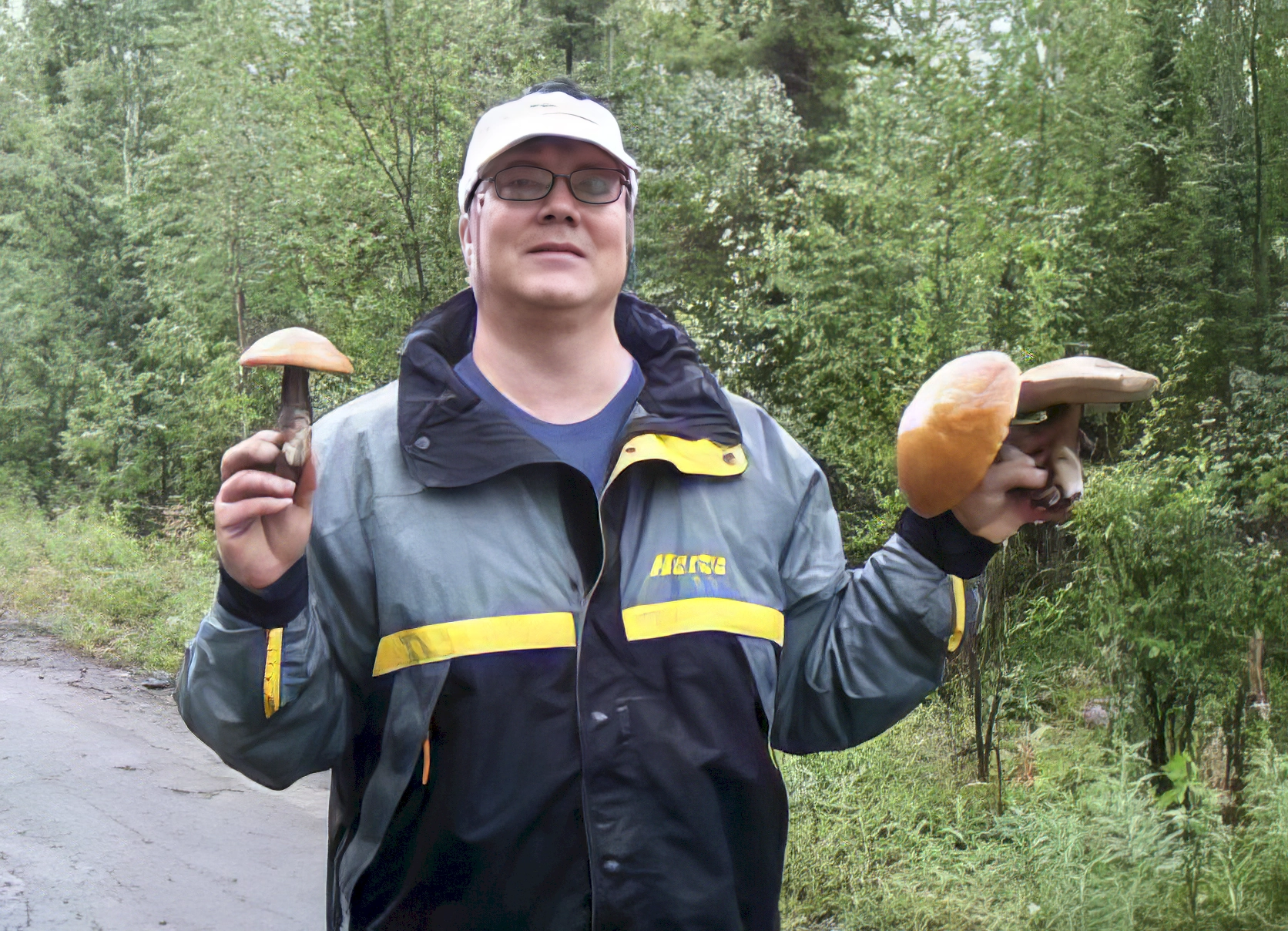 After the rain, Leccinum was everywhere. We finally stopped harvesting it when we found the edulis!