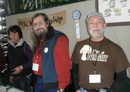 Volunteers at the 37th Fungus Fair. Photo by Hugh Smith