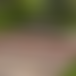 Efflorescence on a landscaped water feature made out of brick.