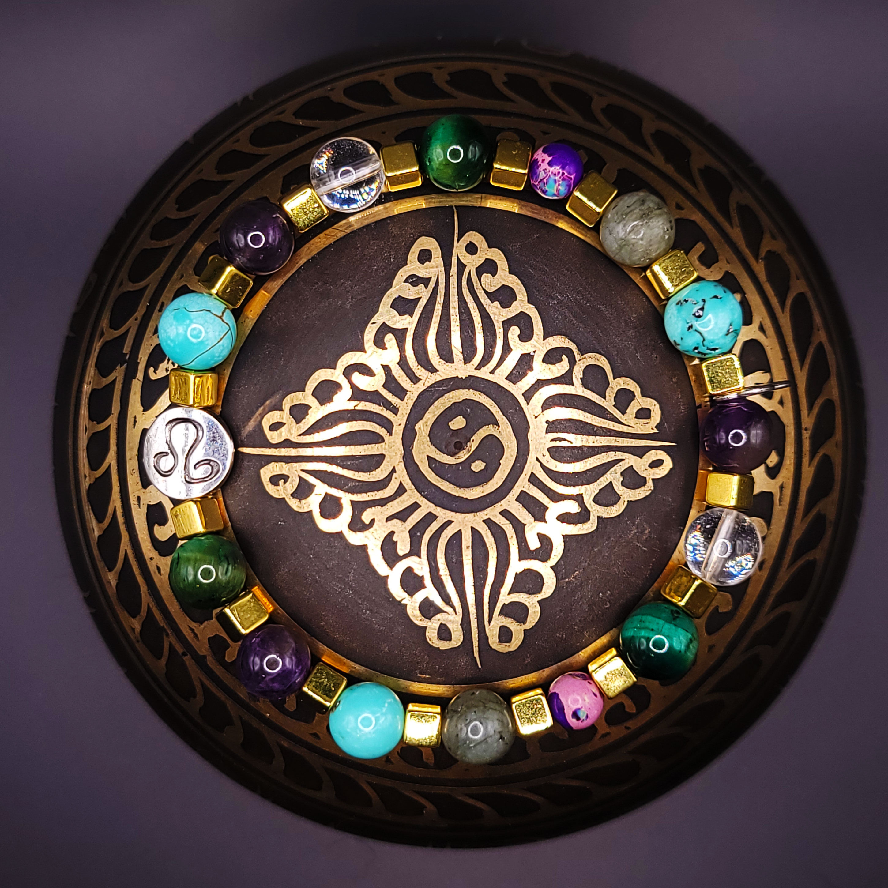Leo Zodiac Stretch Bracelet
