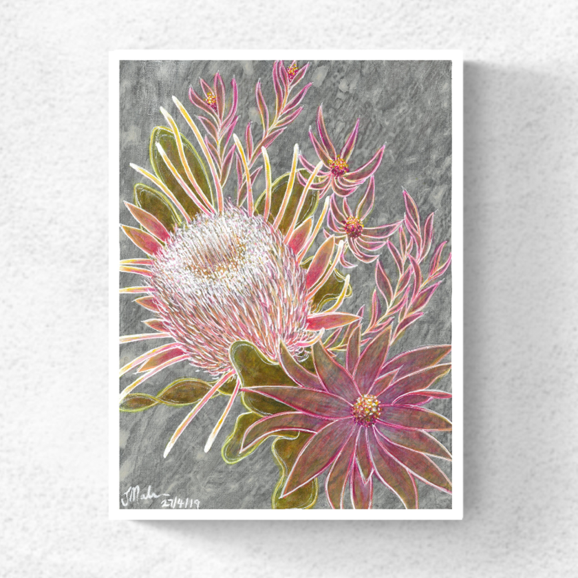 Remember; A3 Unframed print by Adelaide artist Tracey Malliaros