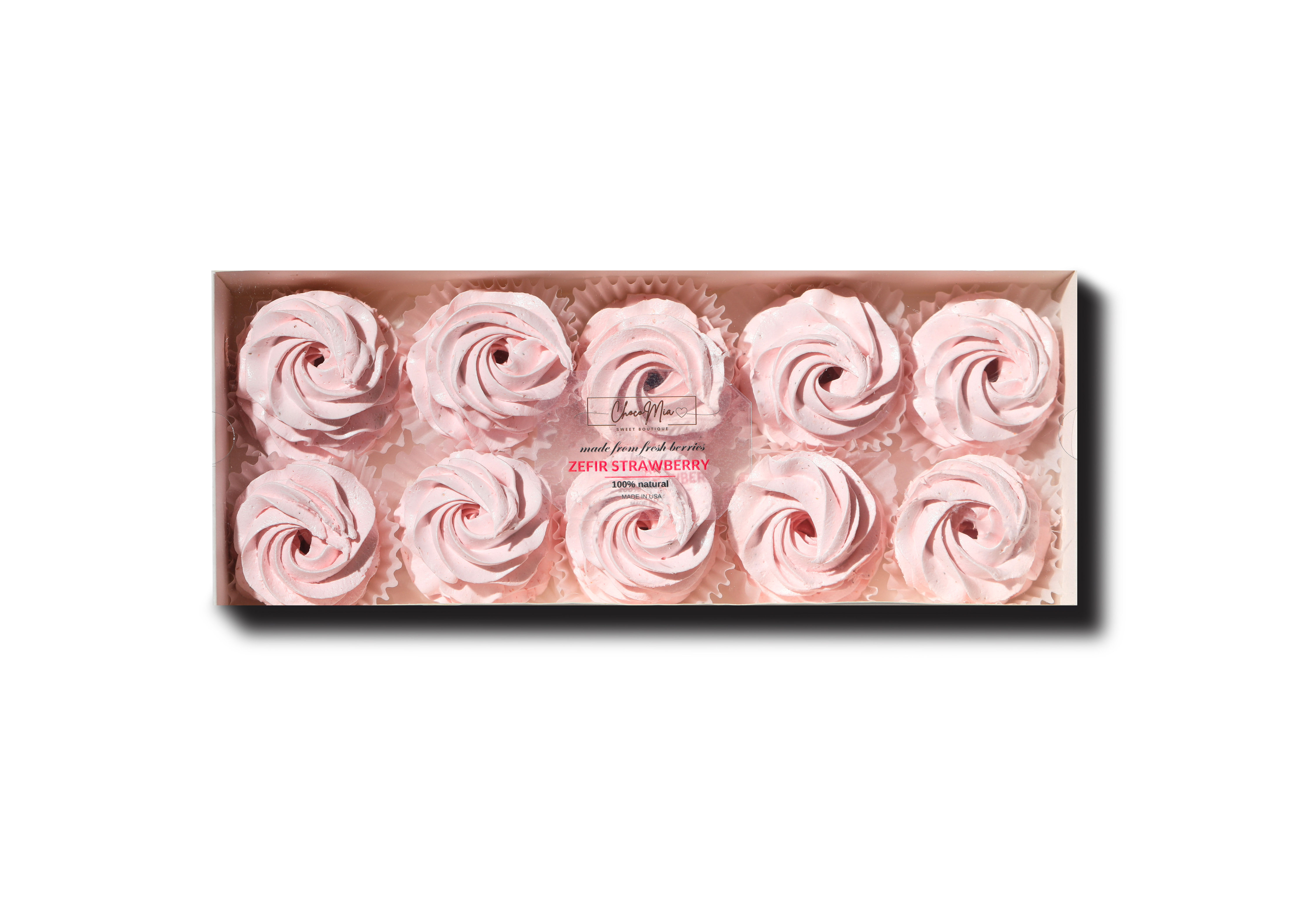 Strawberry Zefir 10 pcs