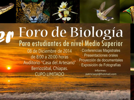 Participación en Foro de Biología