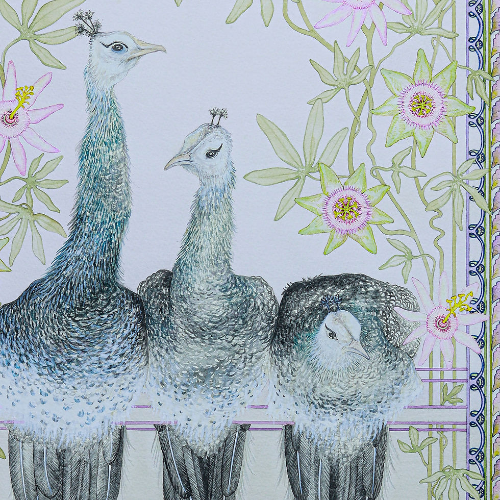 Thumbnail: 'Three's a Crowd' Poster Print