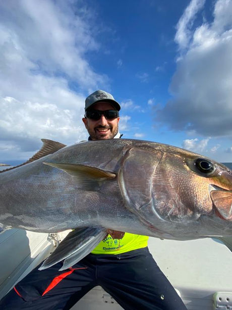 Ricciole a Traina Zambofishing Adventure Giannutri Island
