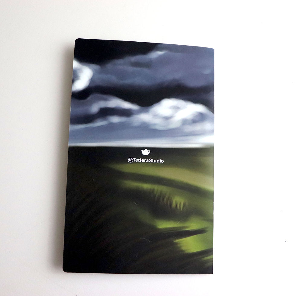 Miniatura: Cuaderno Cumbres Borrascosas Cathy y Heathcliff