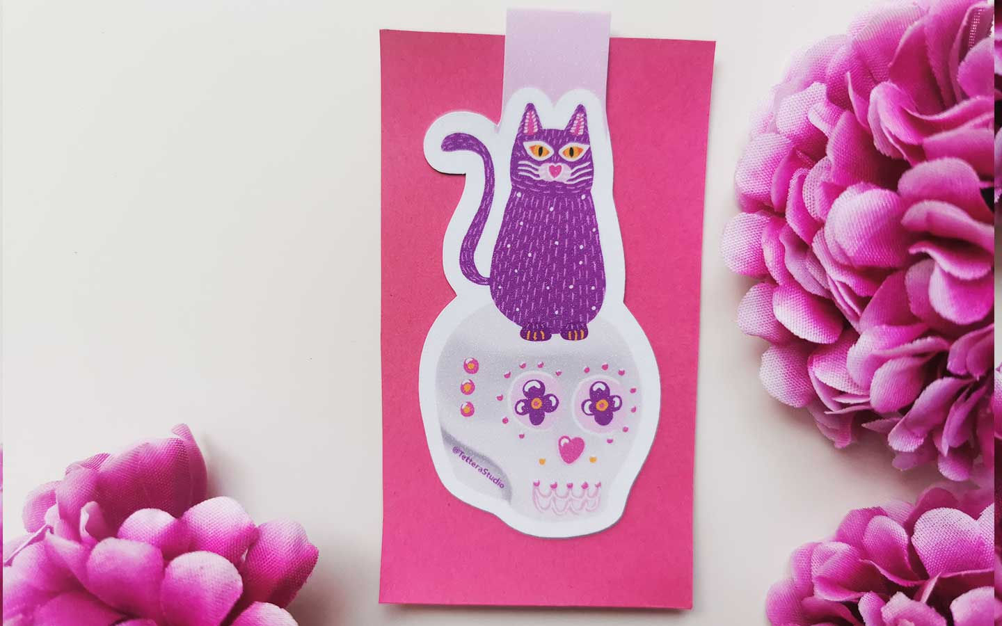 Separador magnético calavera gato