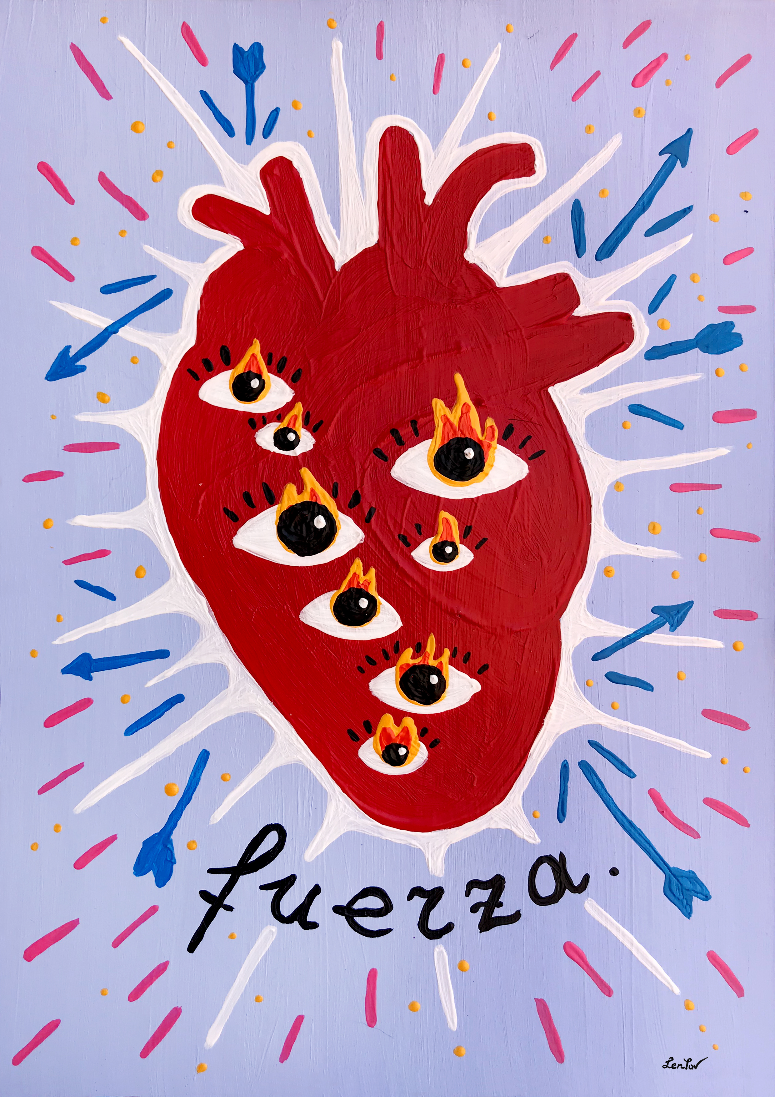 "Corazon fuerte" / series heART