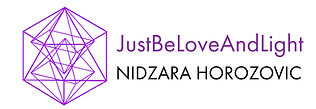 JustBeLoveAndLight Nidzara Horozovic logo