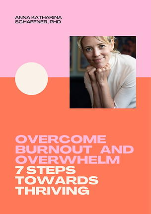 Free Guide for Overcoming Burnout Exhaustion and Overwhelm