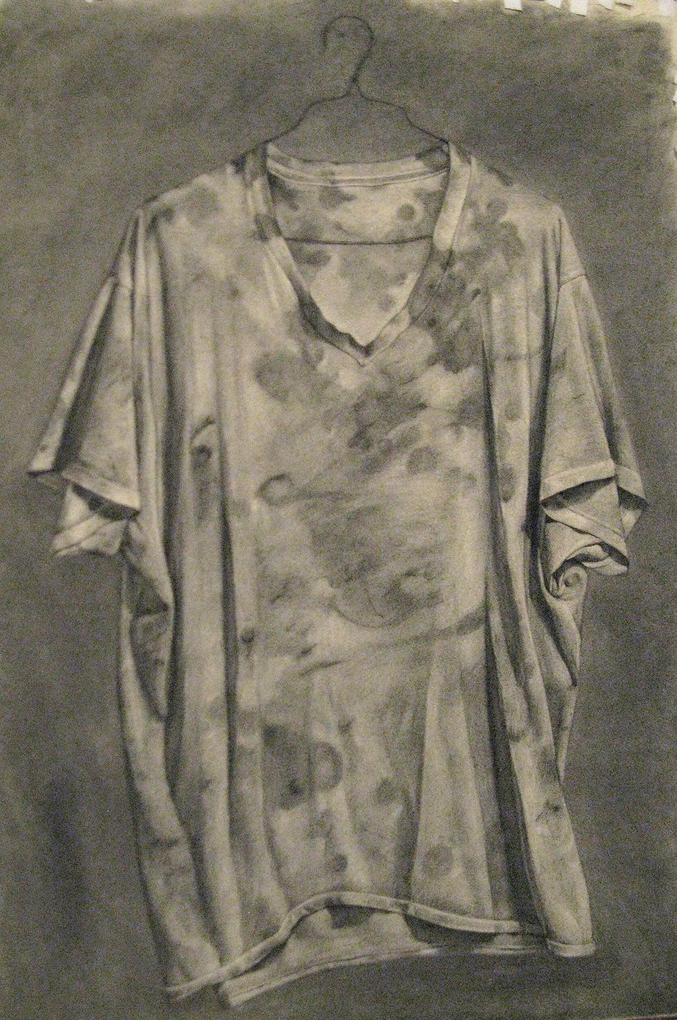 "Shirt With Paint"