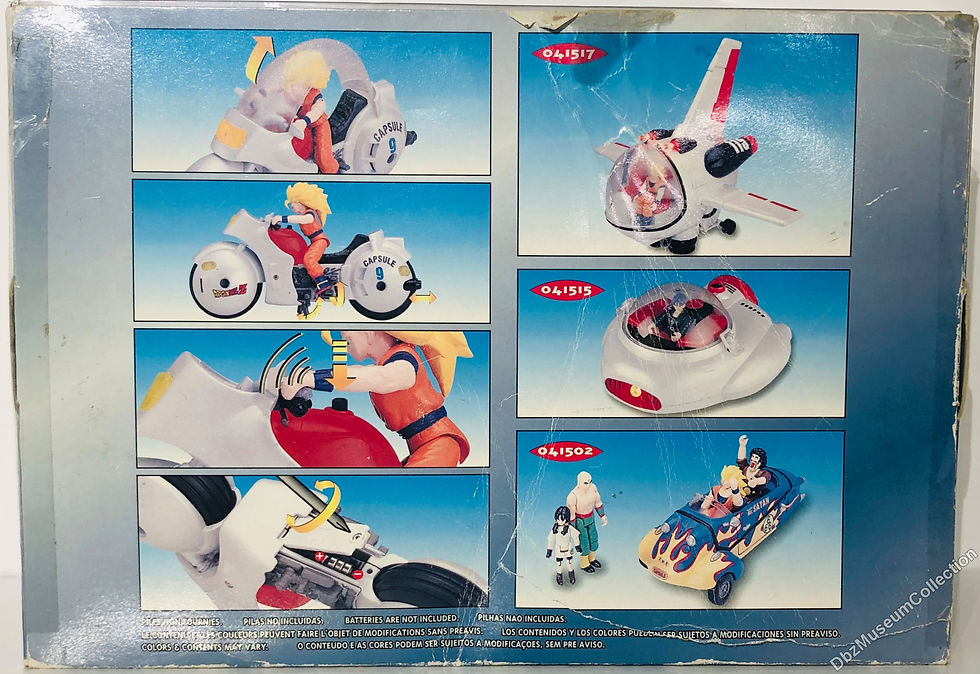 Dragon Ball Z AB Toys Dos de la moto