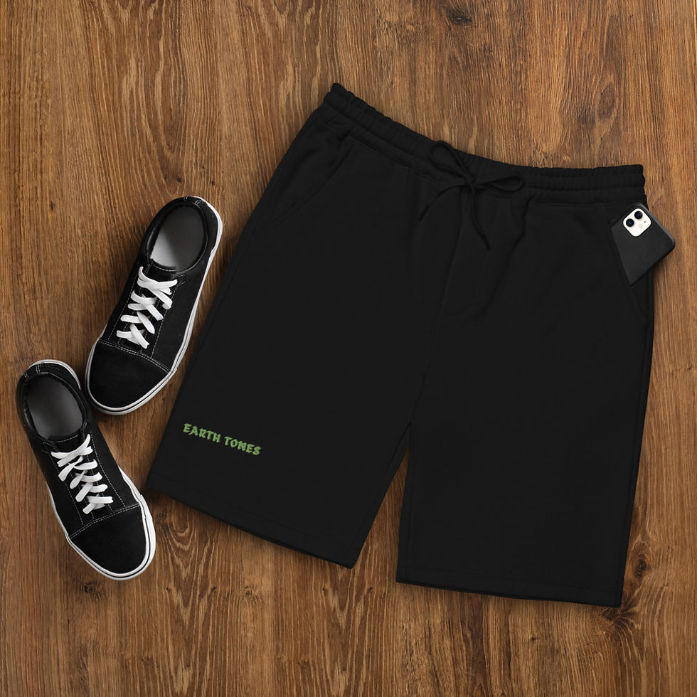 Thumbnail: "earth tones" Men's fleece shorts
