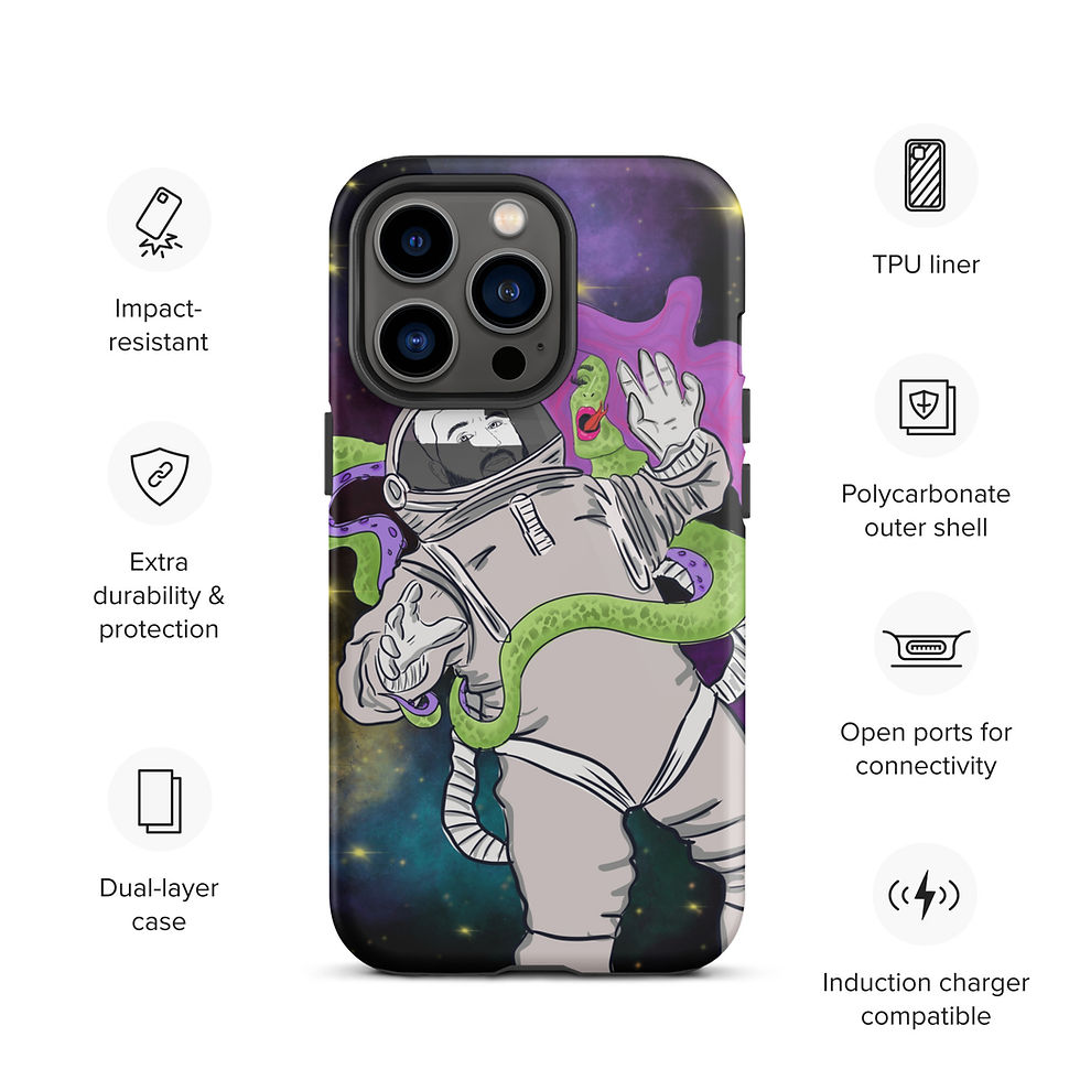 Thumbnail: "lost (leave me alone)" Tough Case for iPhone®