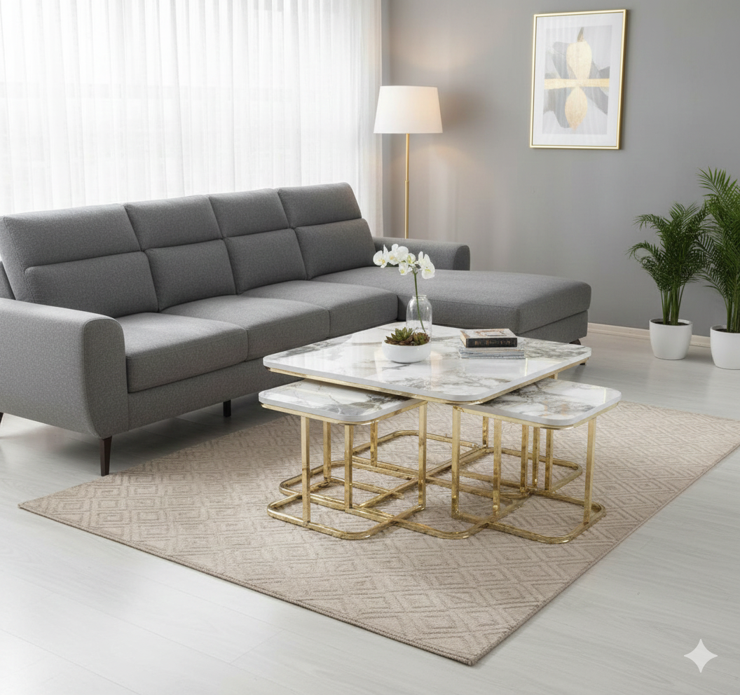 PİZZA ZİGON 4LÜ ORTA SEPHA GOLD AYAK