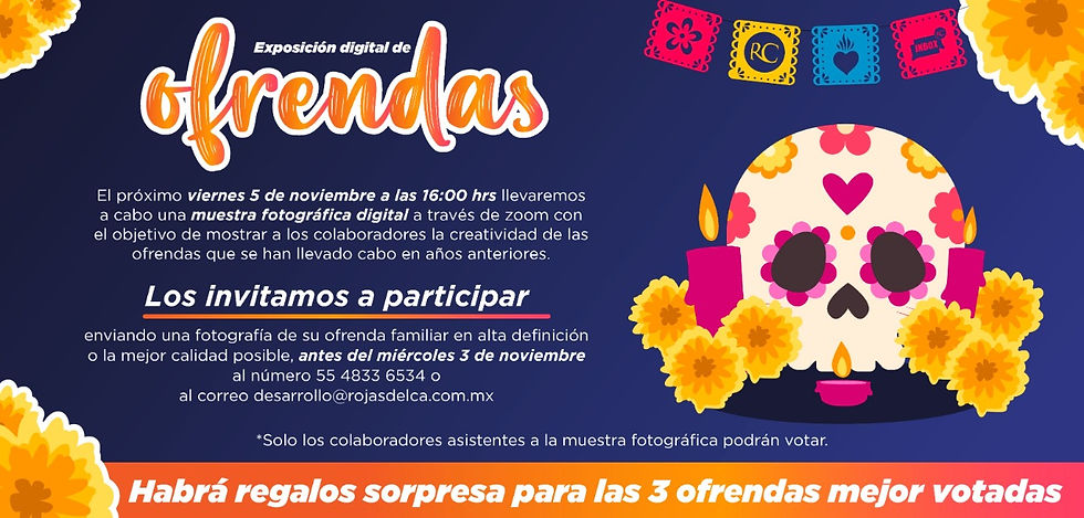 Muestra fotográfica digital de ofrendas RC
