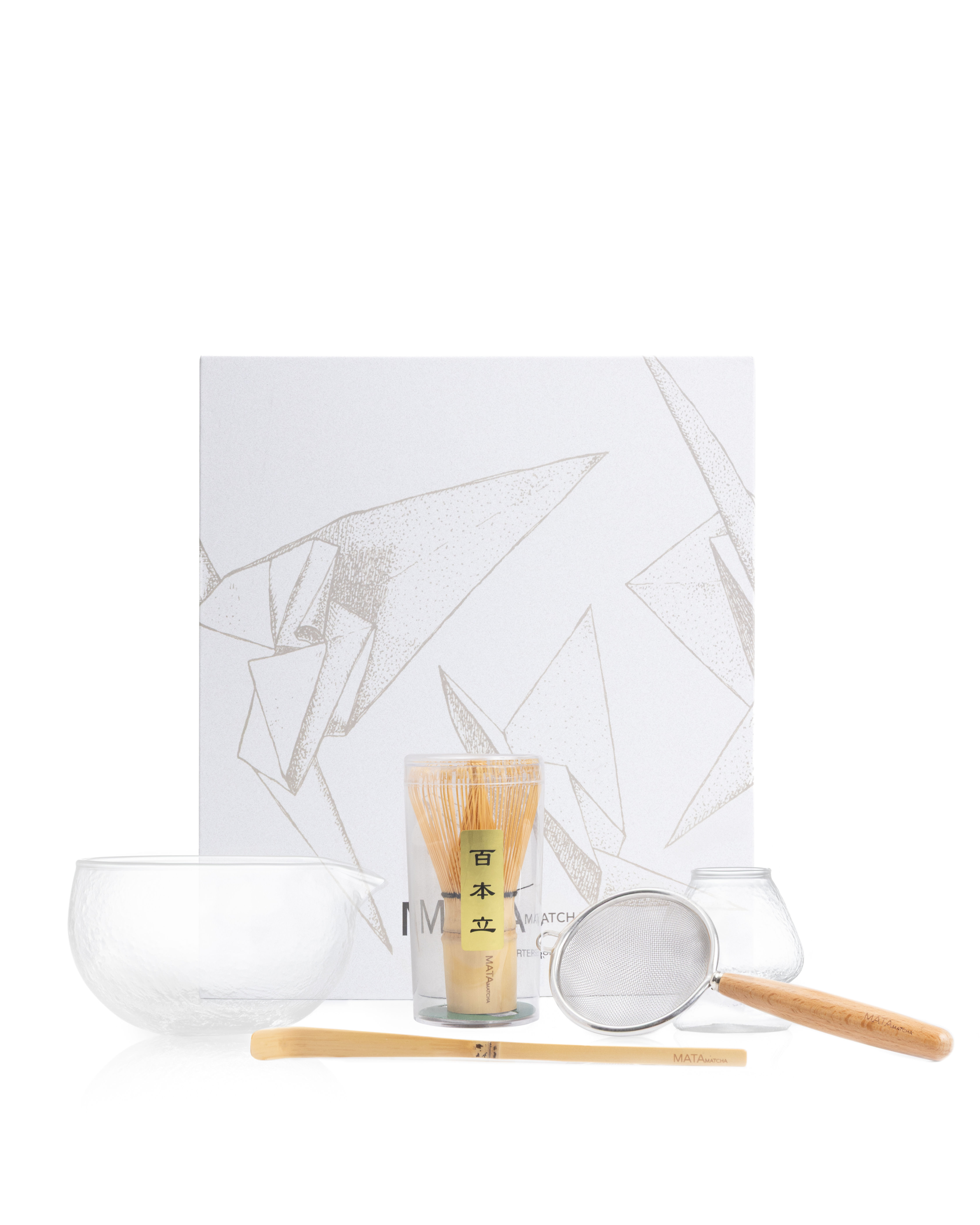 MATCHA STARTER SET GLASS