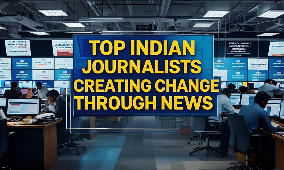 Top Indian Journalists