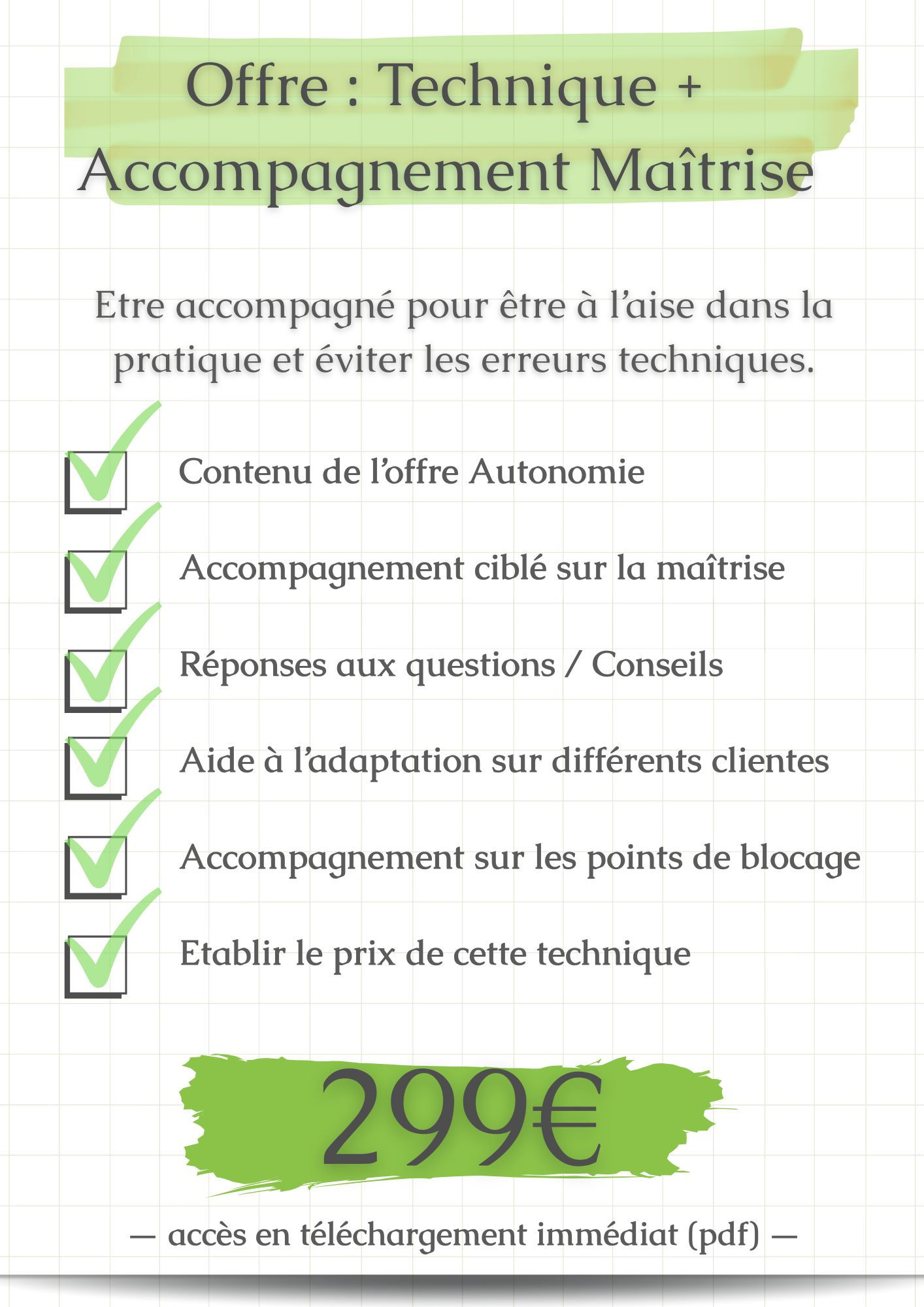 Ajouter l’accompagnement