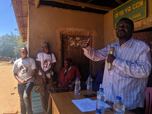 Speech by village elder