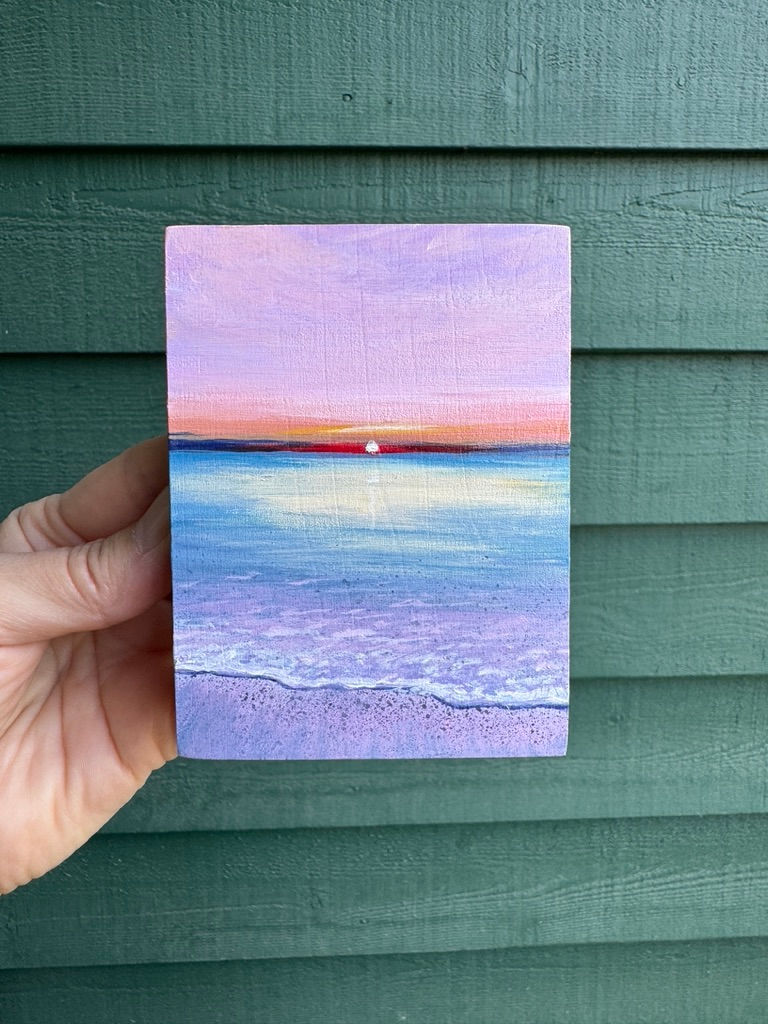 Thumbnail: Mini "Beach Sunset"