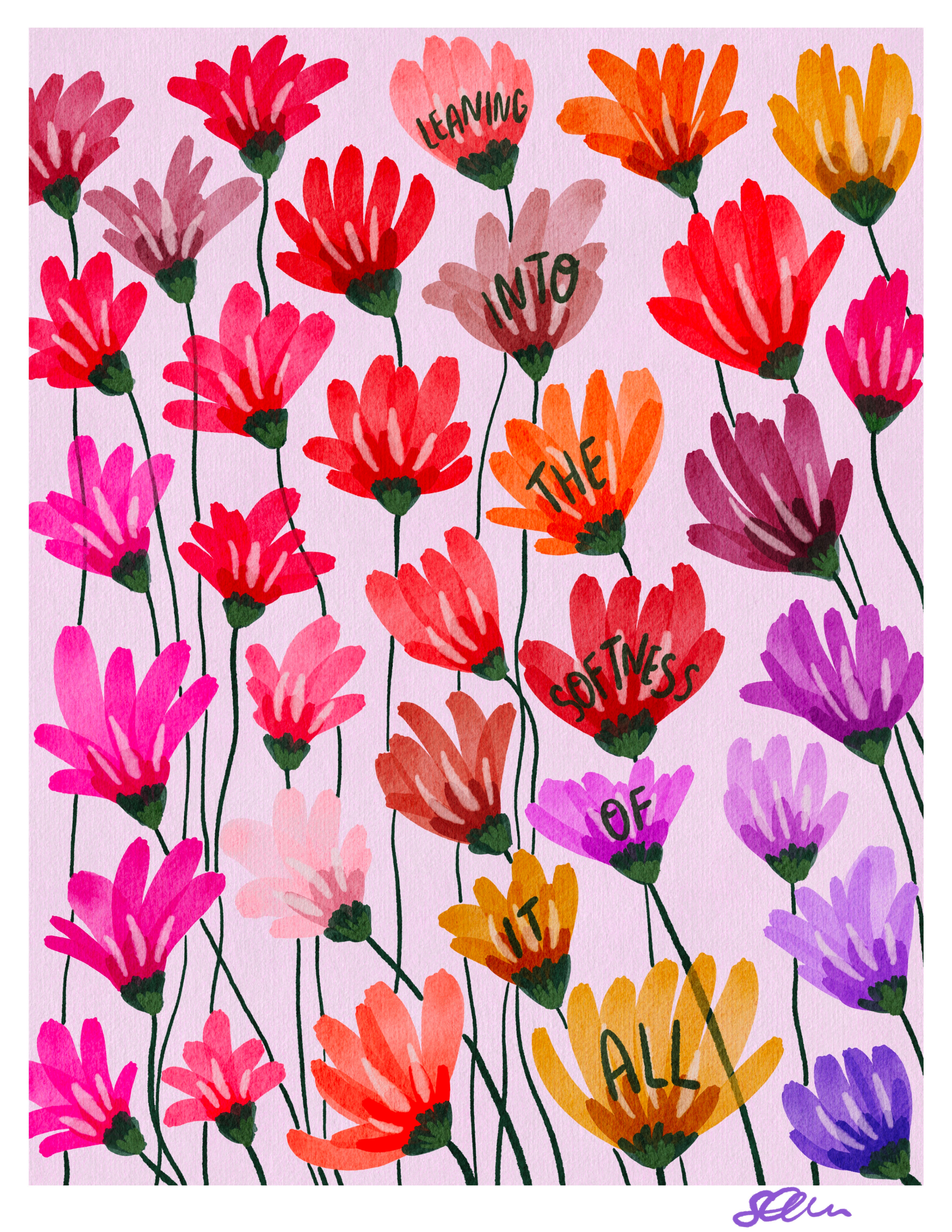 Softness of it all - Print