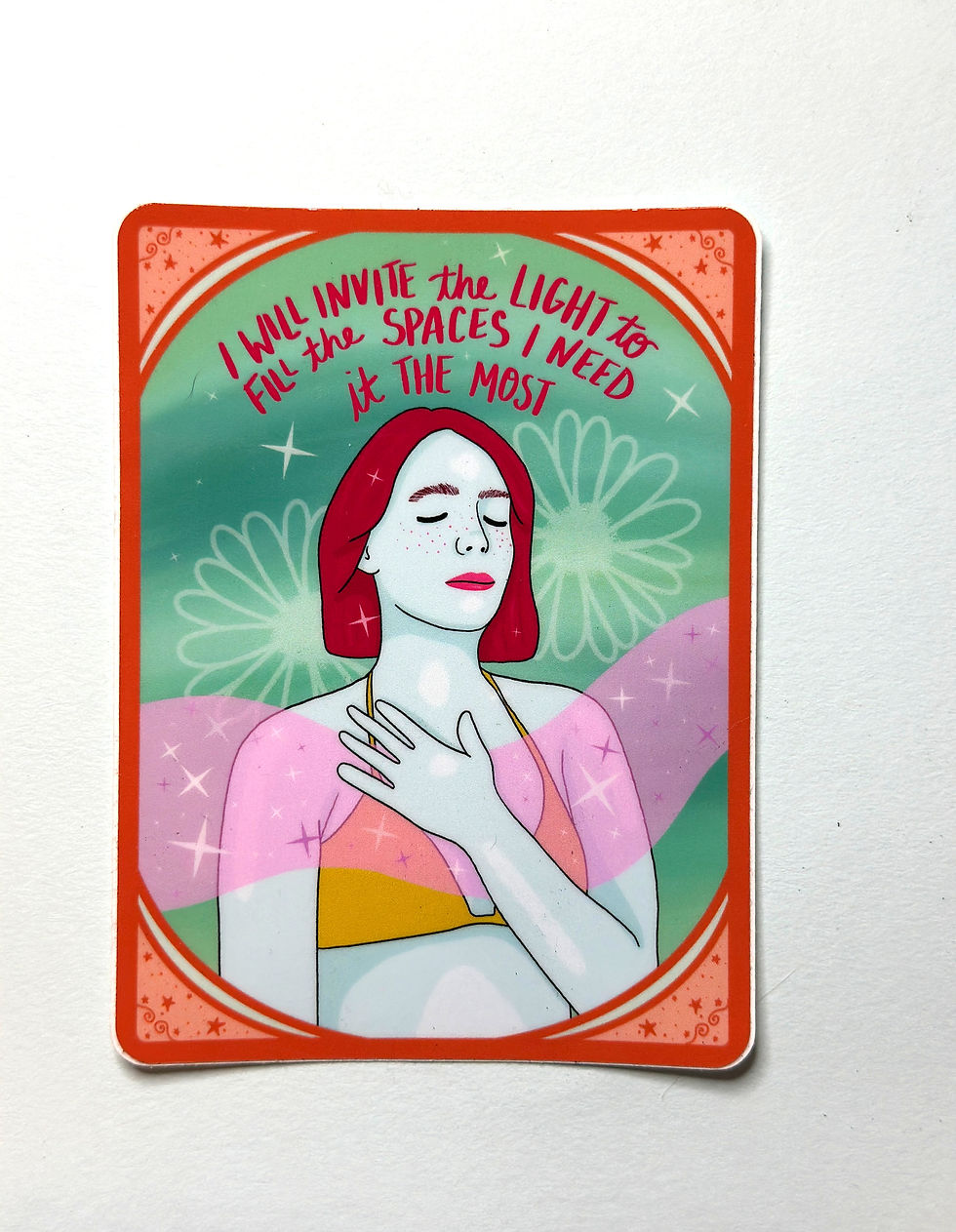 Sticker- Invite the light