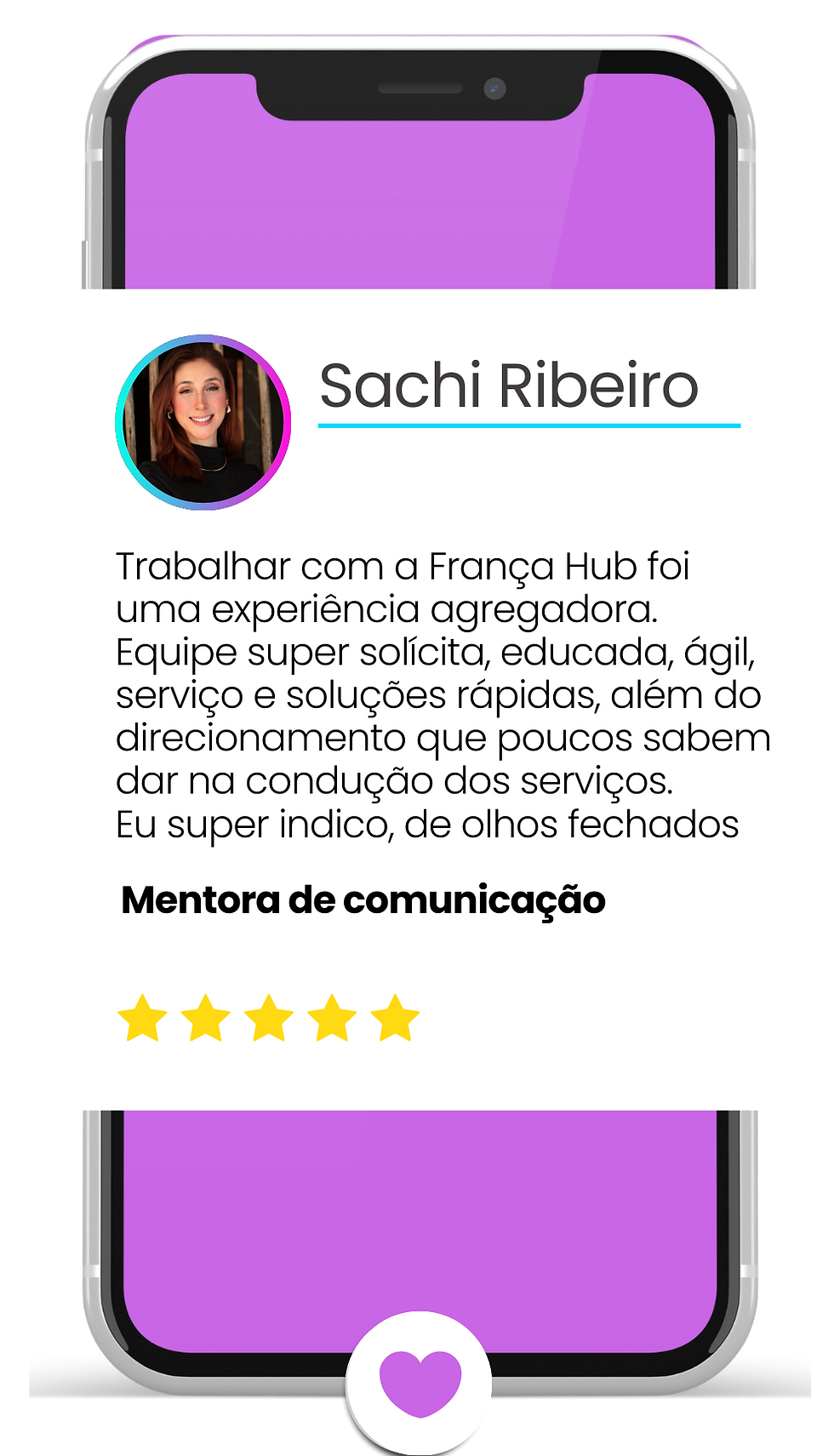Feedback de cliente para agencia de marketing