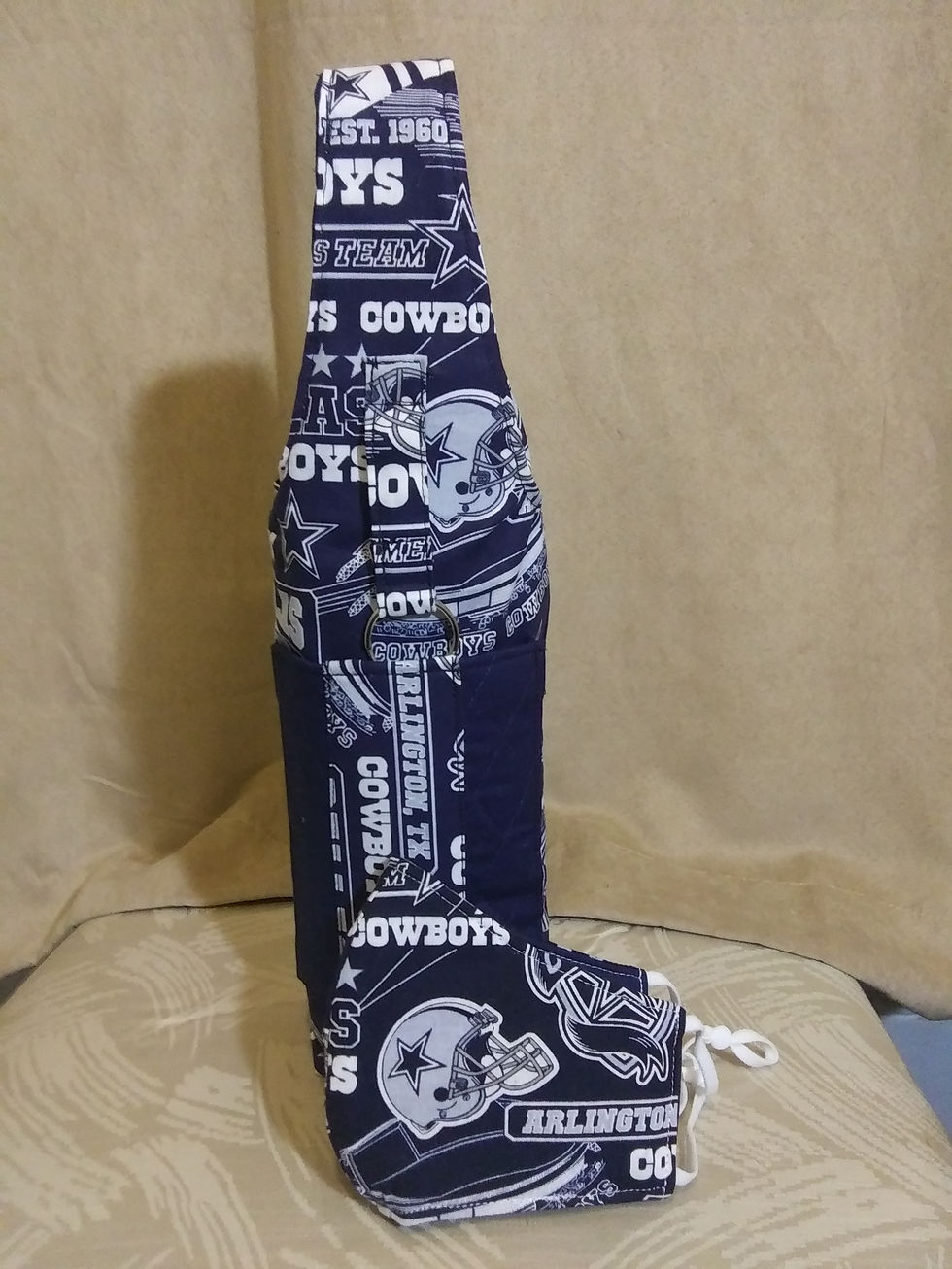 Cowboys wine bag